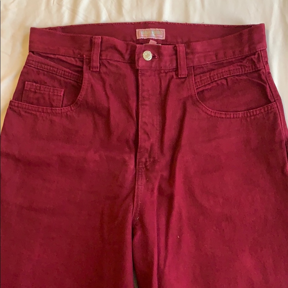 Guess by Marciano High Waisted Red Jeans, USA